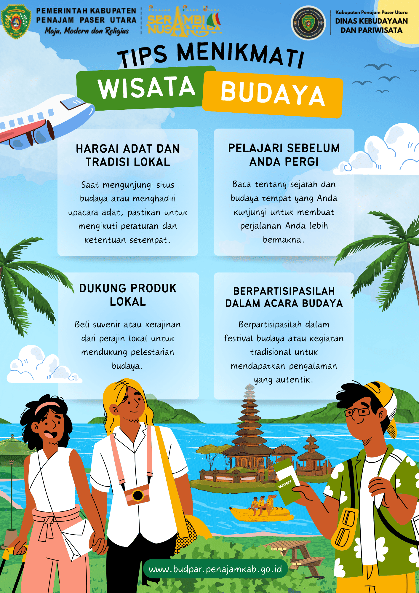 Tips Beriwsata Budaya